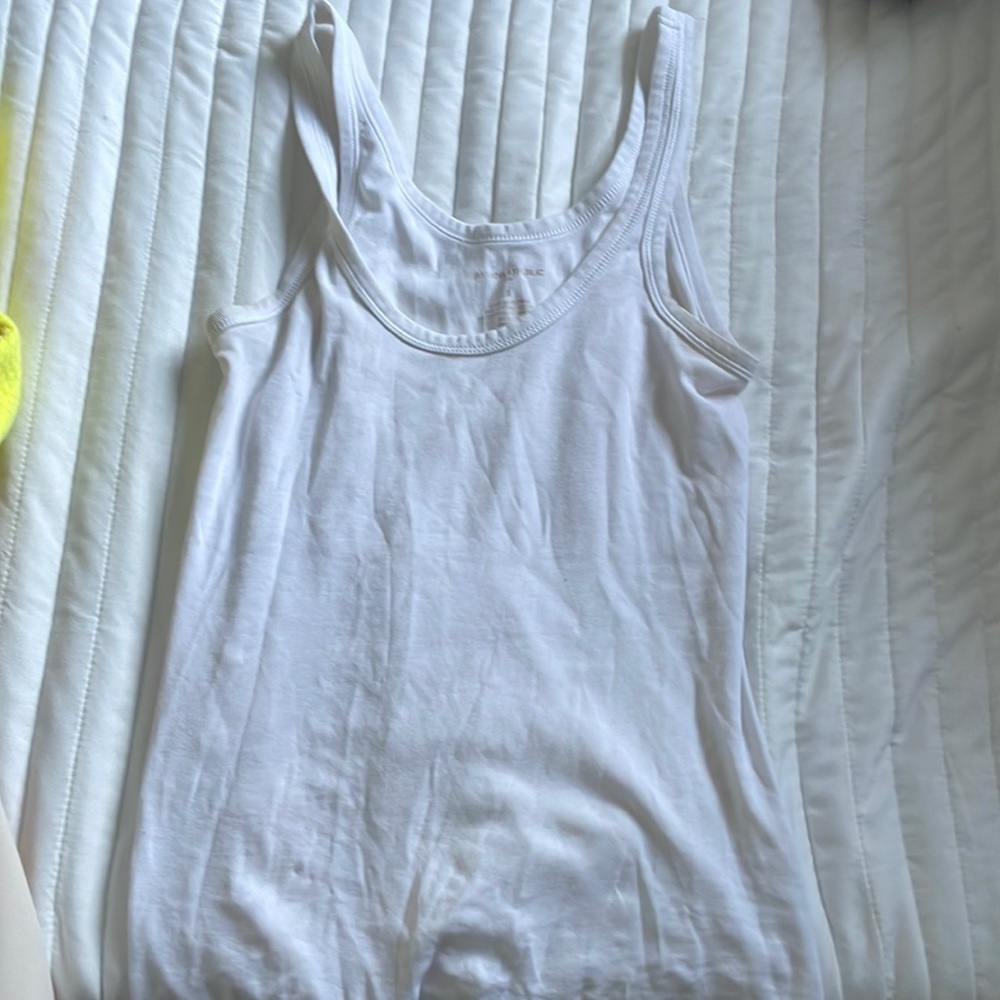 white muscle tee